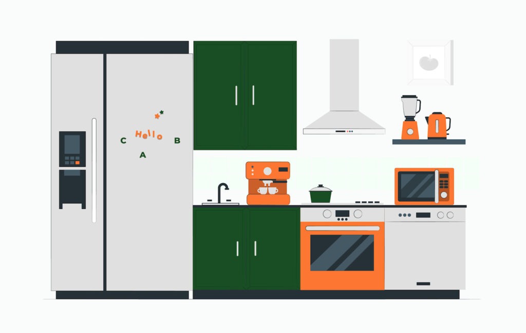 vælg energisparrende køkkenapparater
